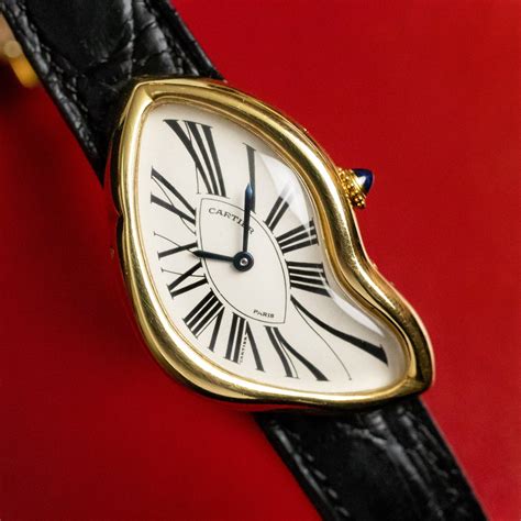 cartier crash style watch cheap|cartier tank crash price.